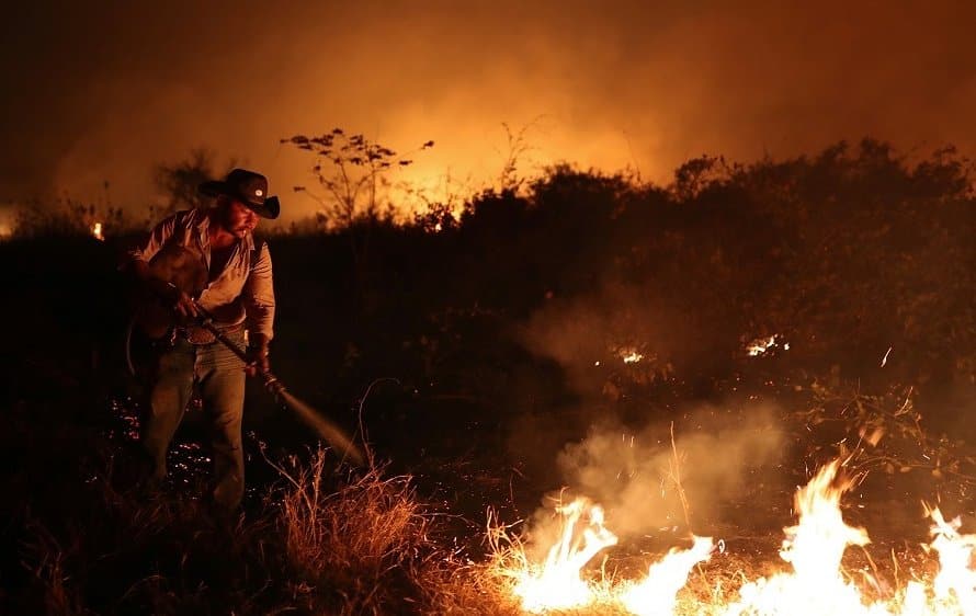 Queimadas no Pantanal batem recorde para novembro com falta de chuvas causada por El Niño