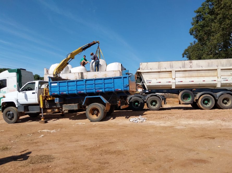 Produtores de leite gaúchos atingidos por chuvas recebem alimentação para animais