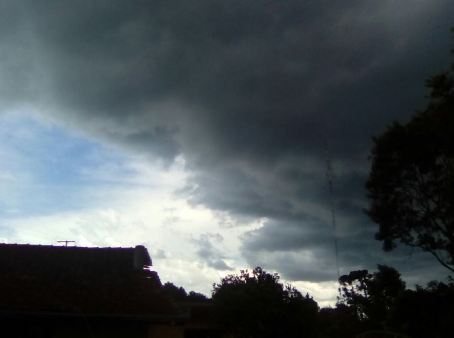 Tempo instável em Santa Catarina continua e volumes de chuva ficam abaixo do esperado