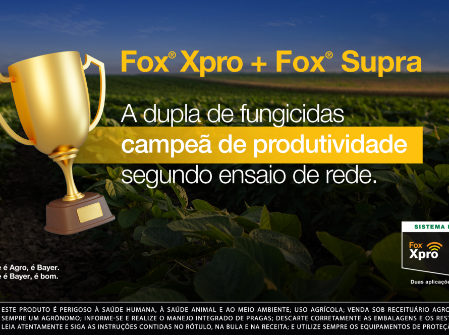 Fox ® Supra e Fox ® Xpro apresentam excelentes resultados em ensaio de rede na safra 23/24. Saiba mais sobre a eficiência desses fungicidas