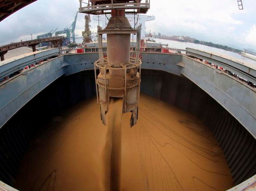 Tegram registra recorde na exportação de grãos em agosto e eleva embarques em 7% no ano