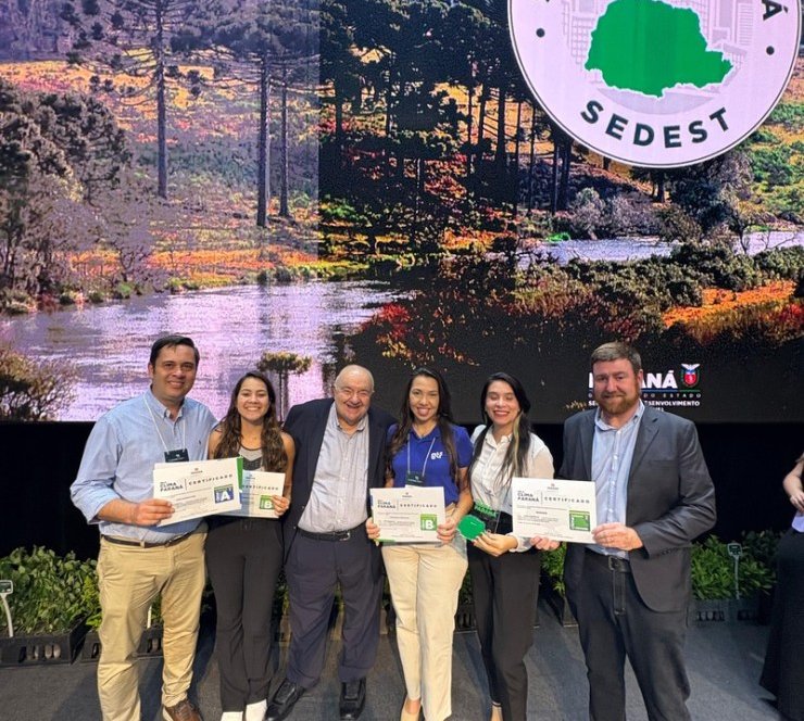 GTF recebe Selo Clima Paraná pelo 4º ano e reforça agenda ambiental