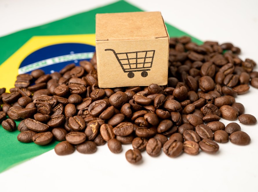 Brasil exporta uma quantidade pequena, mas recorde, de café verde "naturalmente" descafeinado