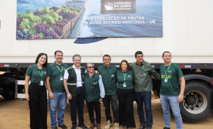 Ministro André de Paula participa de ato simbólico de exportação de uvas com oportunidades abertas pelo Acordo Mercosul-União Europeia