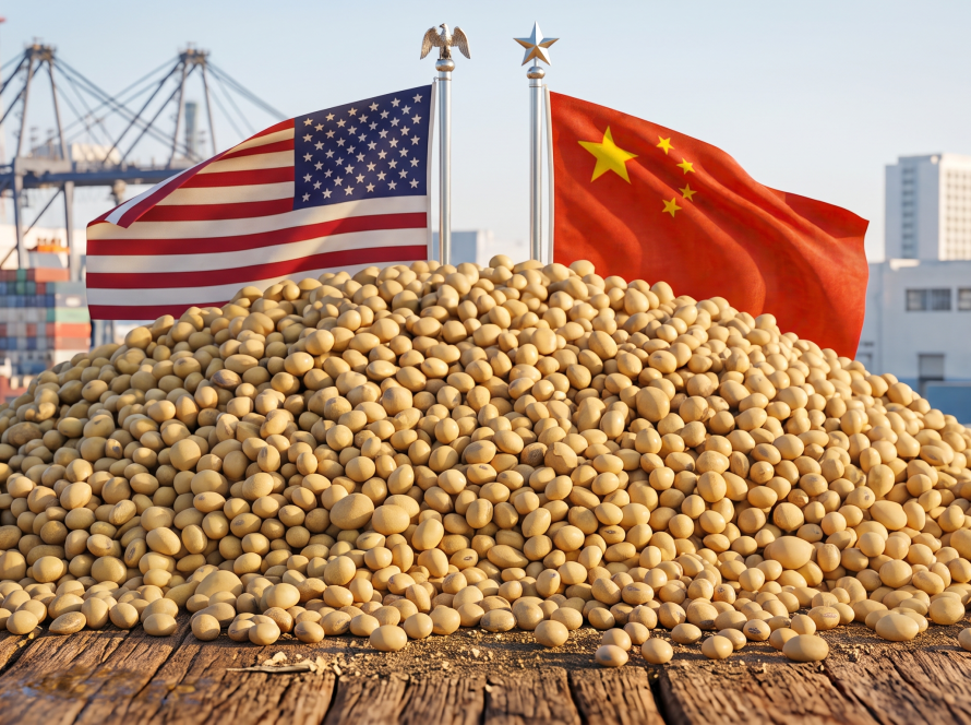 China volta às compras de soja dos EUA, mas mercado vê movimento mais político do que comercial