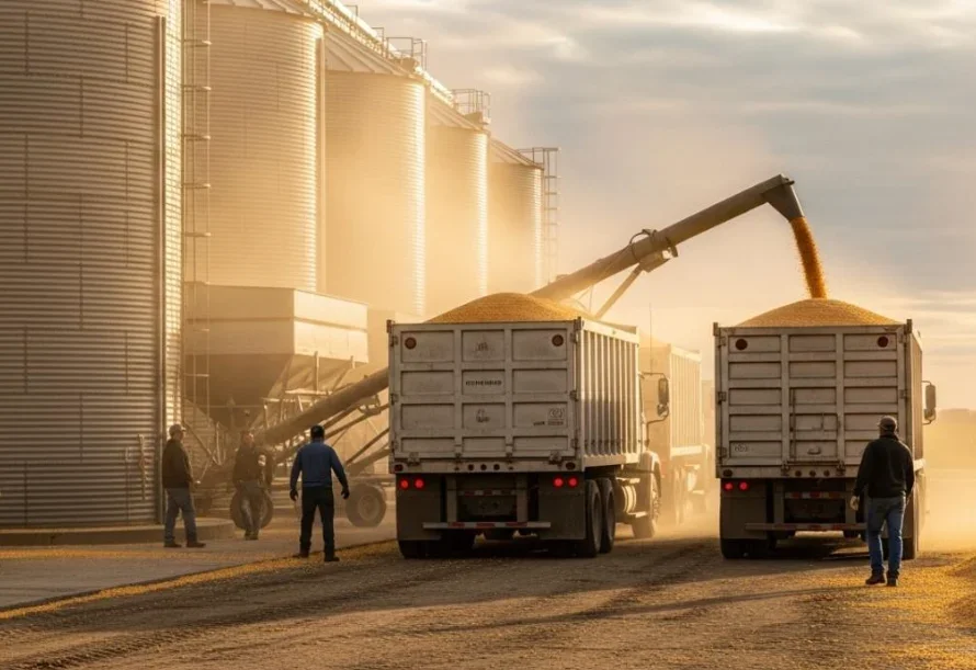 Mercado interno ganha peso no escoamento do milho enquanto Brasil enfrenta maior concorrência nas exportações