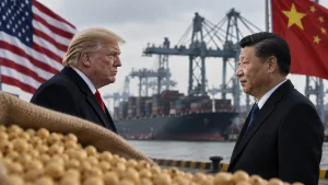 Trump e Xi se preparam para encontro histórico; soja está entre as peças de tabuleiro que envolve tarifas, Irã e Taiwan