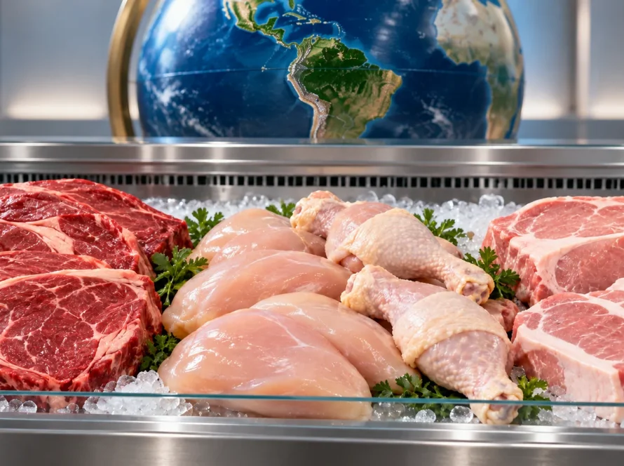 Exportação de carne bovina começa outubro com ritmo quase 40% menor; aves e suínos avançam